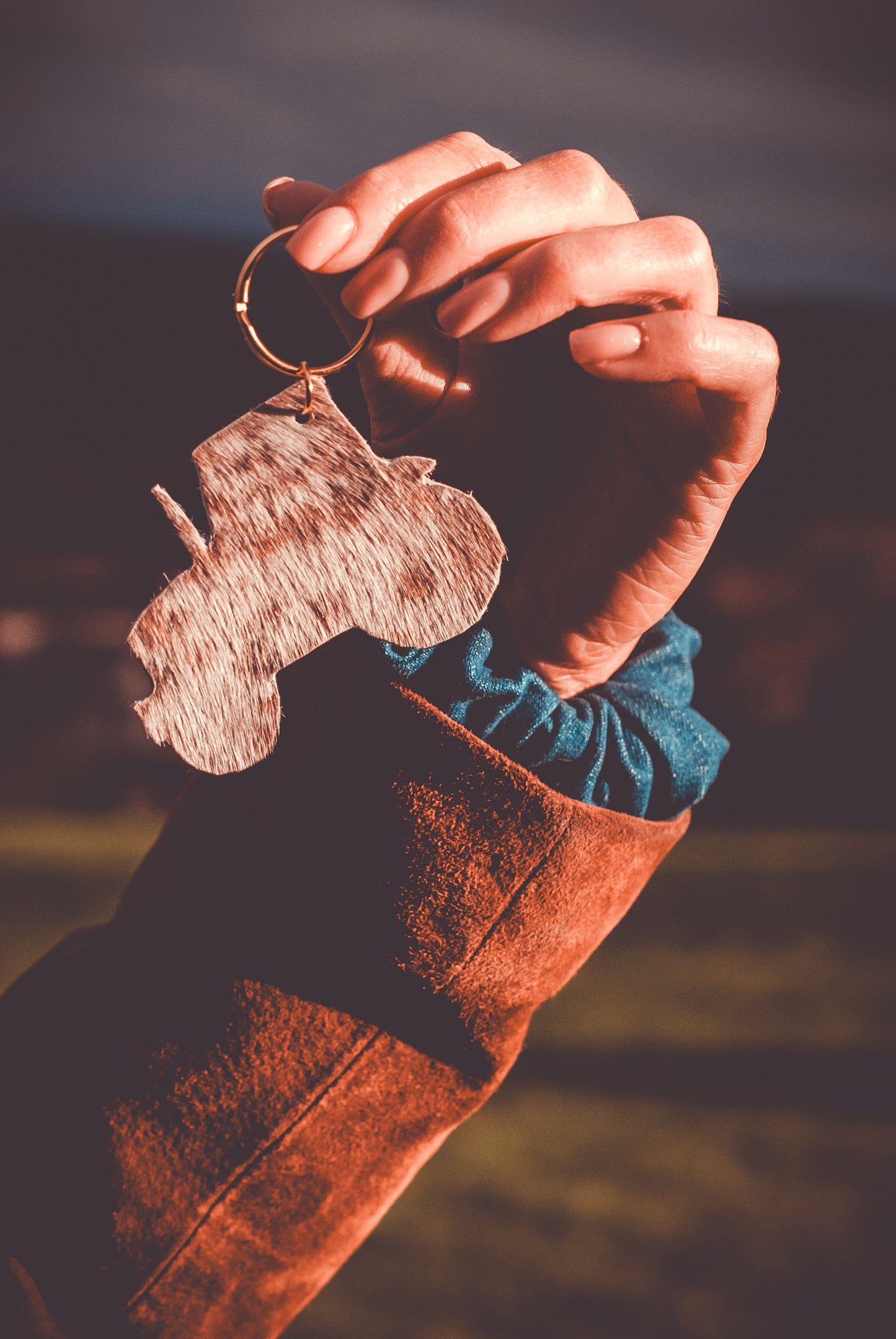 Handmade Farmyard Keyrings