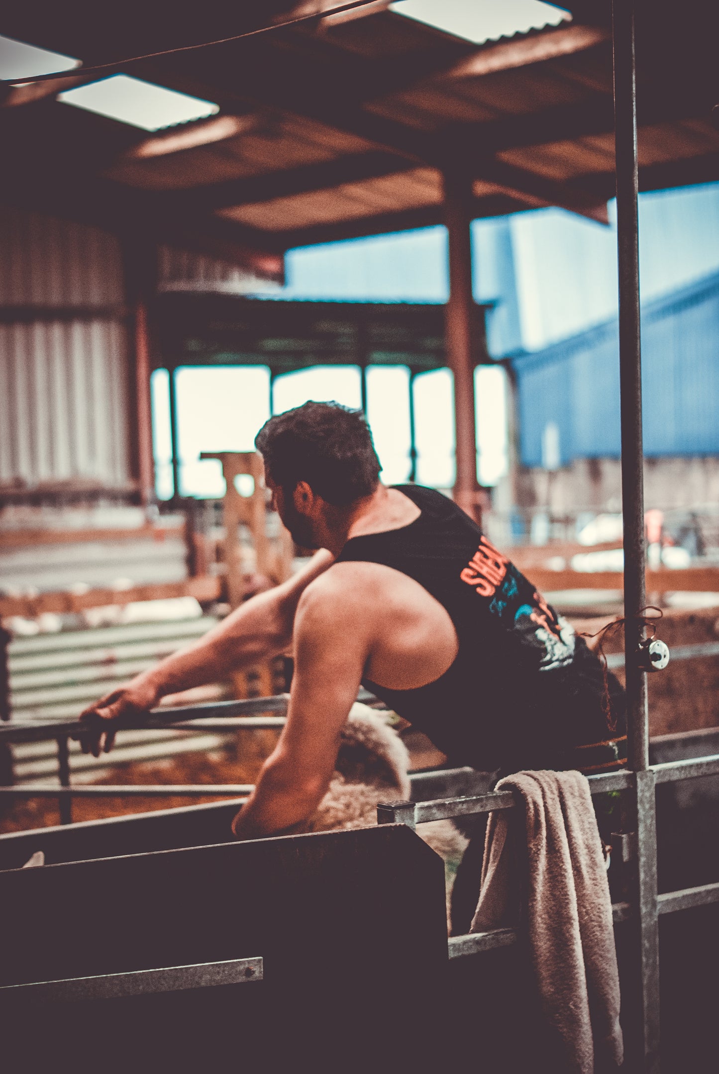 Shear In High Gear Singlet
