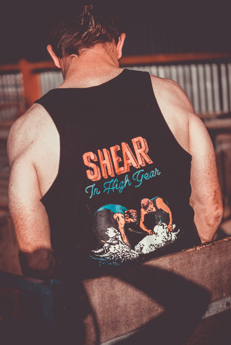 Shear In High Gear Singlet