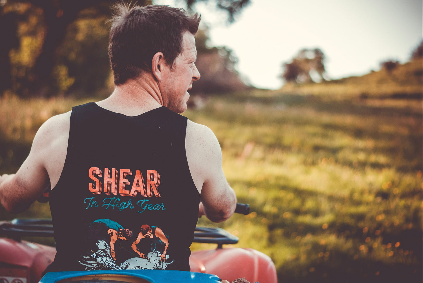 Shear In High Gear Singlet