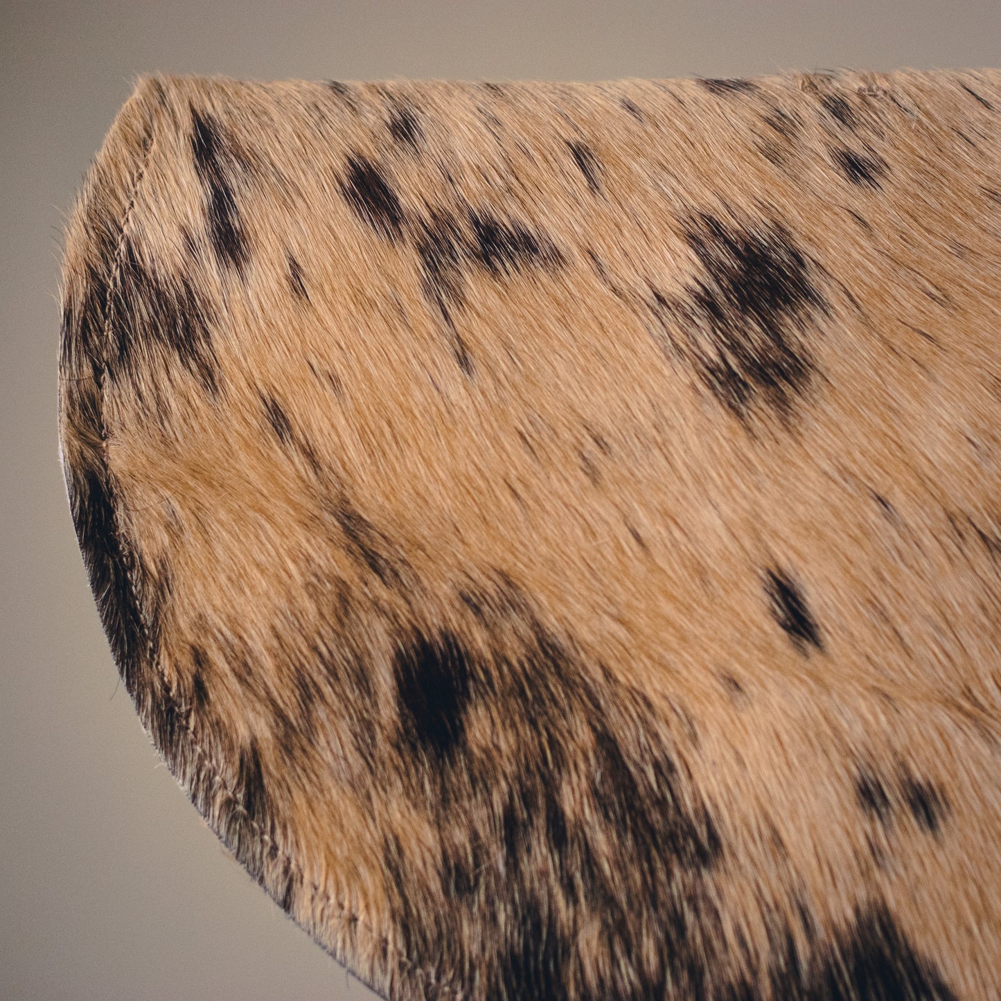 Handmade Cowhide Moon Clutch Bag | One-of-a-Kind, Made in Wales