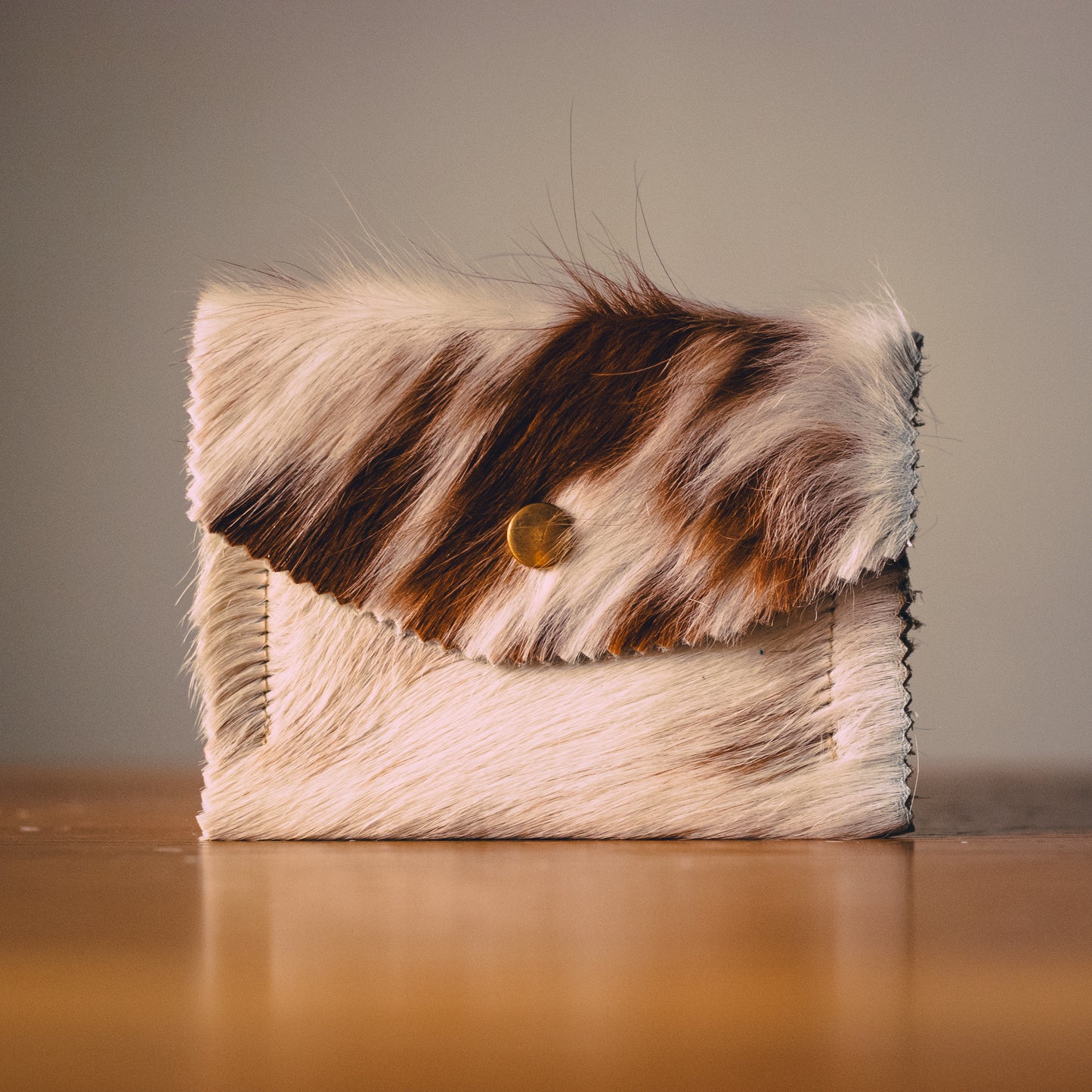 Handmade Cowhide Purse – Small, Stylish & One-of-a-Kind
