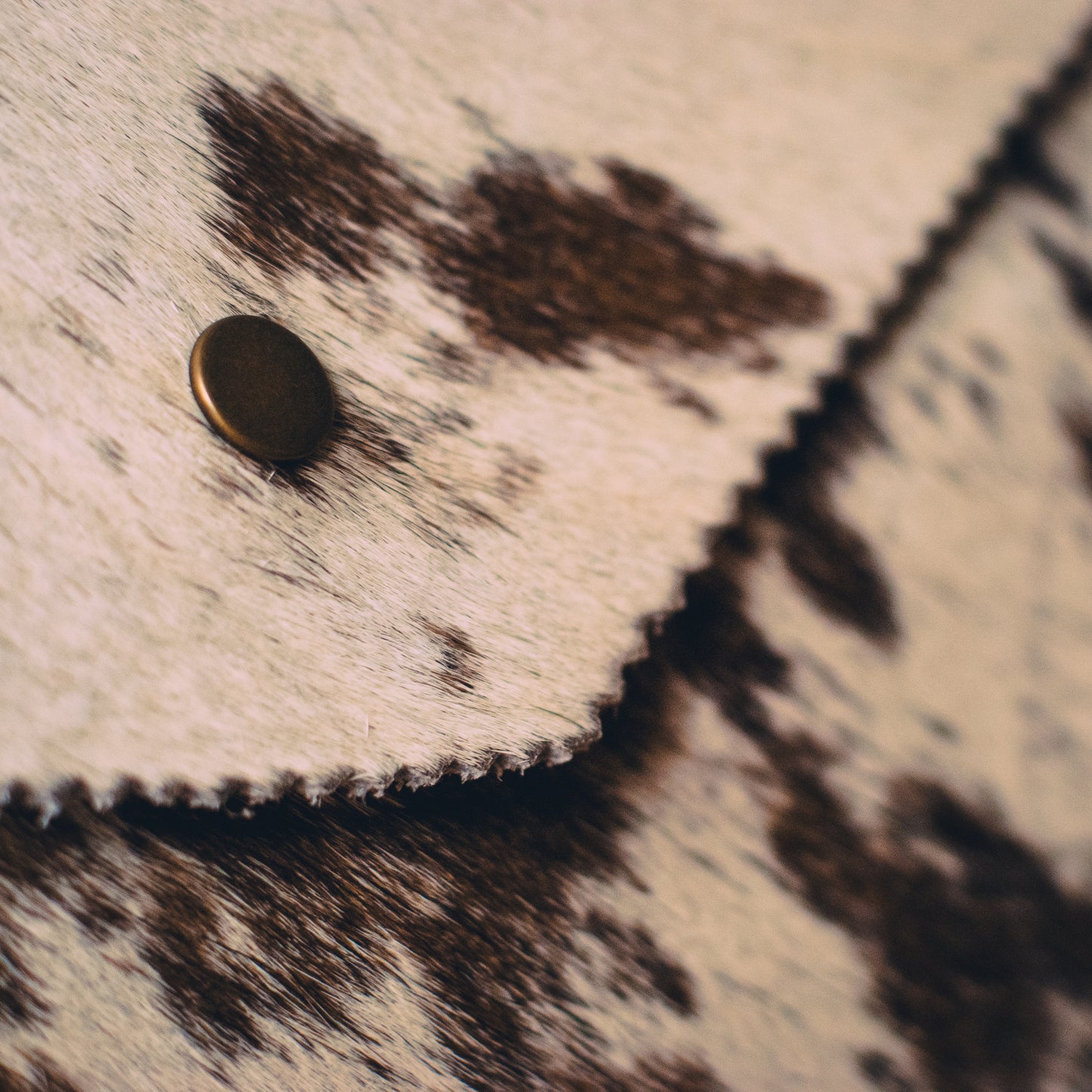 Handmade Cowhide Envelope Clutch Bag | One-of-a-Kind, Made in Wales