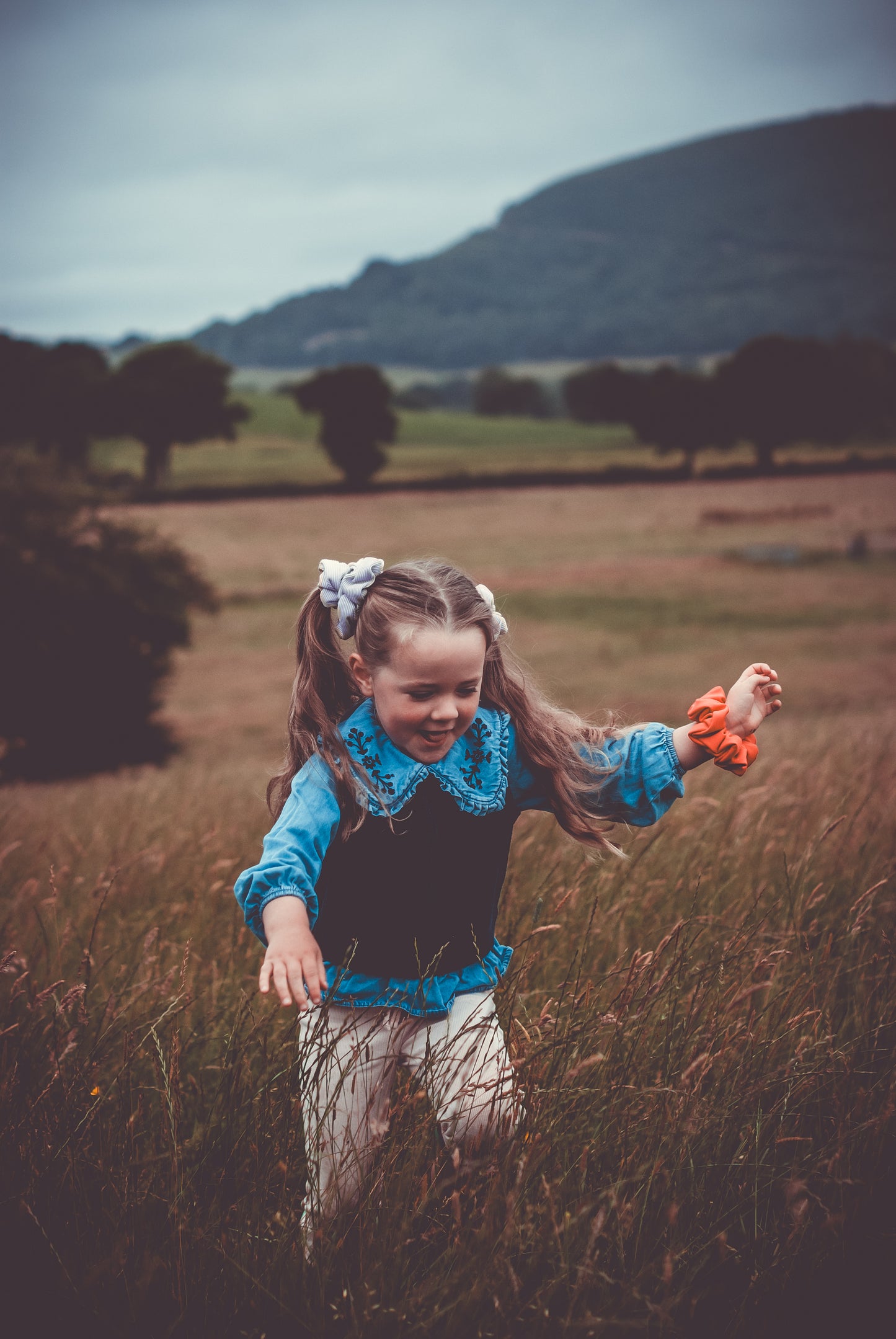 The Barn Dancer Scrunchie – Handmade in Wales, Full of Colour & Character