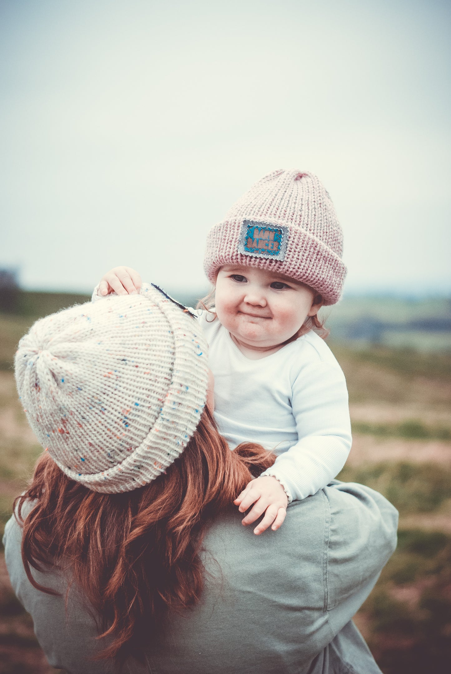 Children’s Woolblend Hat – Handmade in Wales with Barn Dancer Badge (Baby to Junior Sizes)