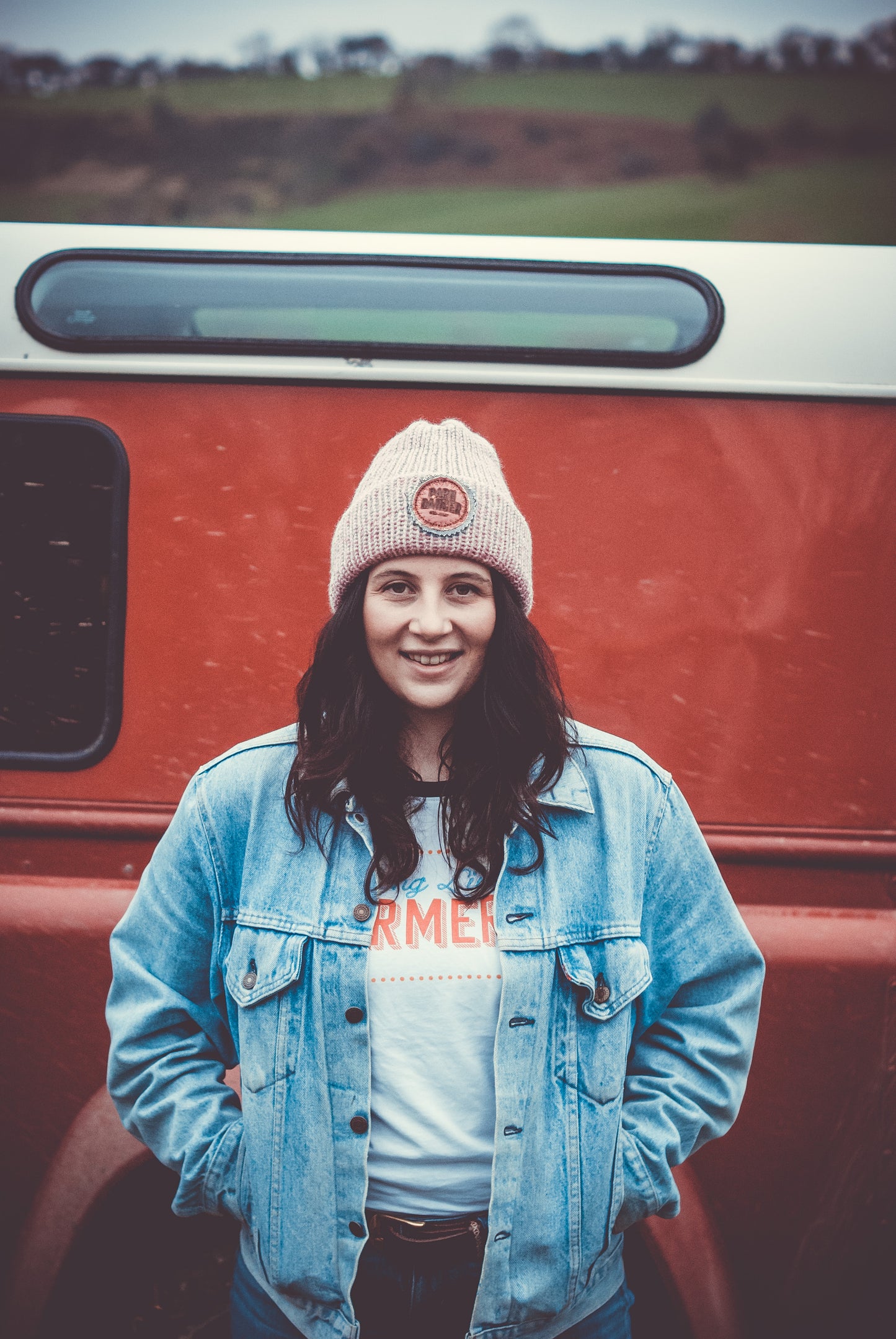 Handmade Woolblend Hat – Crafted in Wales with a Signature Barn Dancer Badge