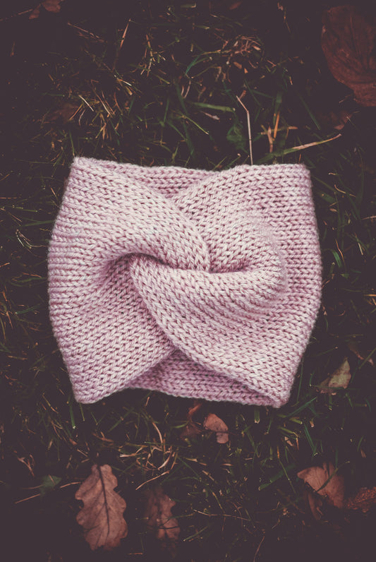 Handmade Woolblend Headband – Warm, Stylish, and Crafted in Wales